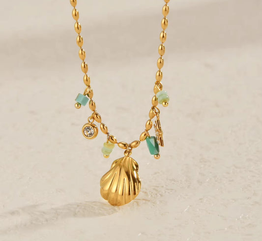 Ocean Muse Charm Necklace