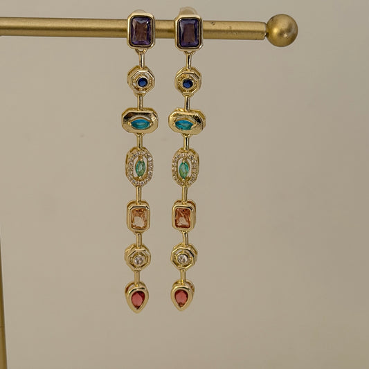 Seraphine Earrings – 18K PVD Gold Plated Waterproof Stainless Steel Jewellery