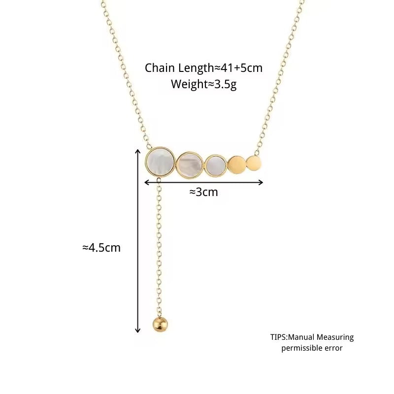 Guilded Phases Necklace