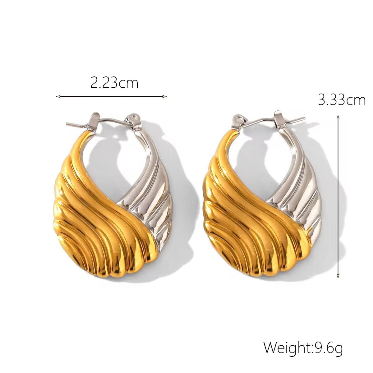 Luxe Wave Hoops