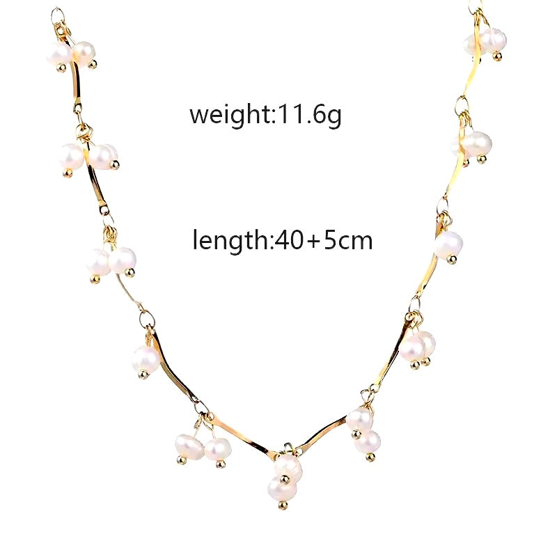 Blair Pearl Tassel Necklace