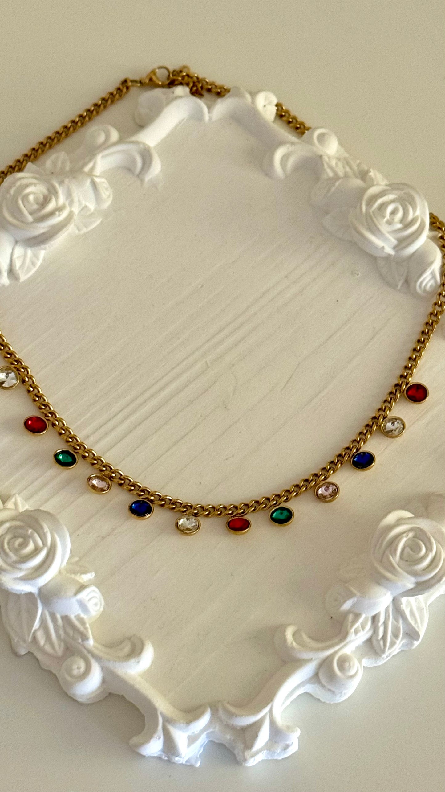 Luster Drop Necklace