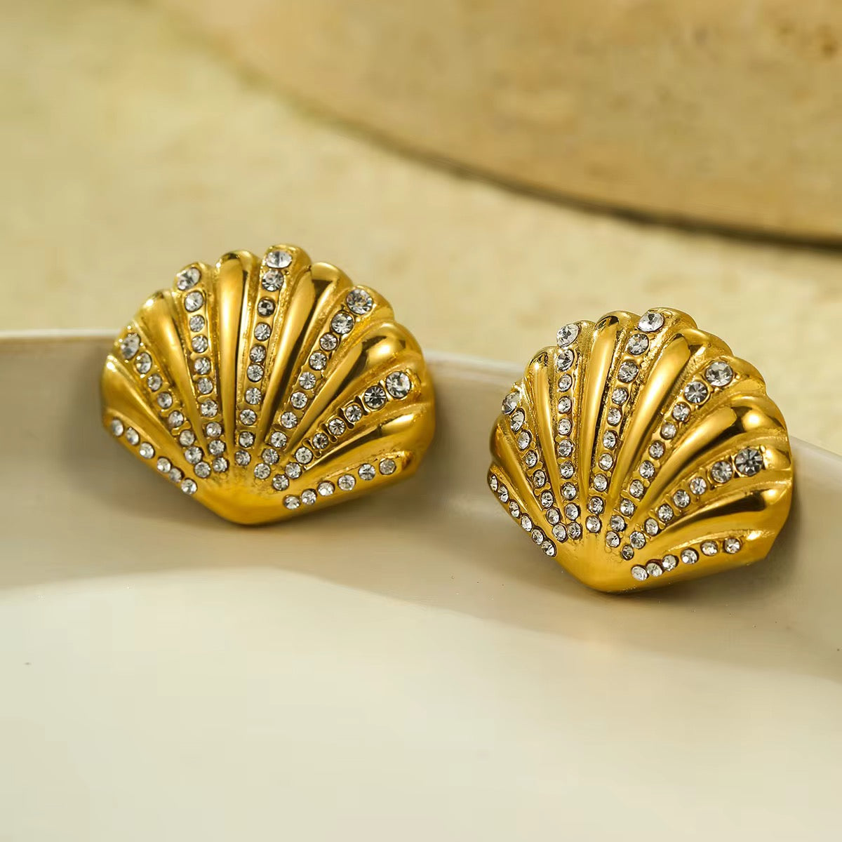 Sea shine Luxe Shell Earrings