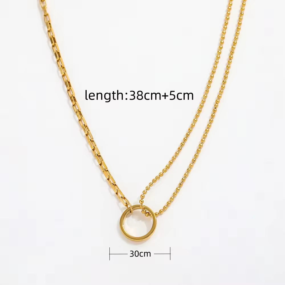 Ring Frenzy Necklace