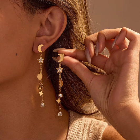 Elysia Danglers | 18K Gold-Plated • Waterproof • Anti-Tarnish