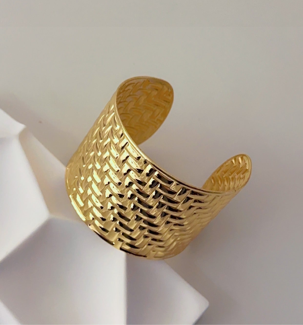 Geometric Luxe Cuff