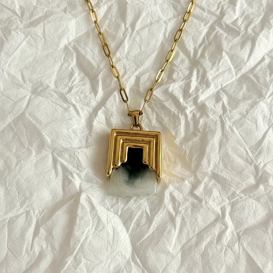 Mystic Archway Necklace | 18K Gold-Plated • Waterproof • Anti-Tarnish