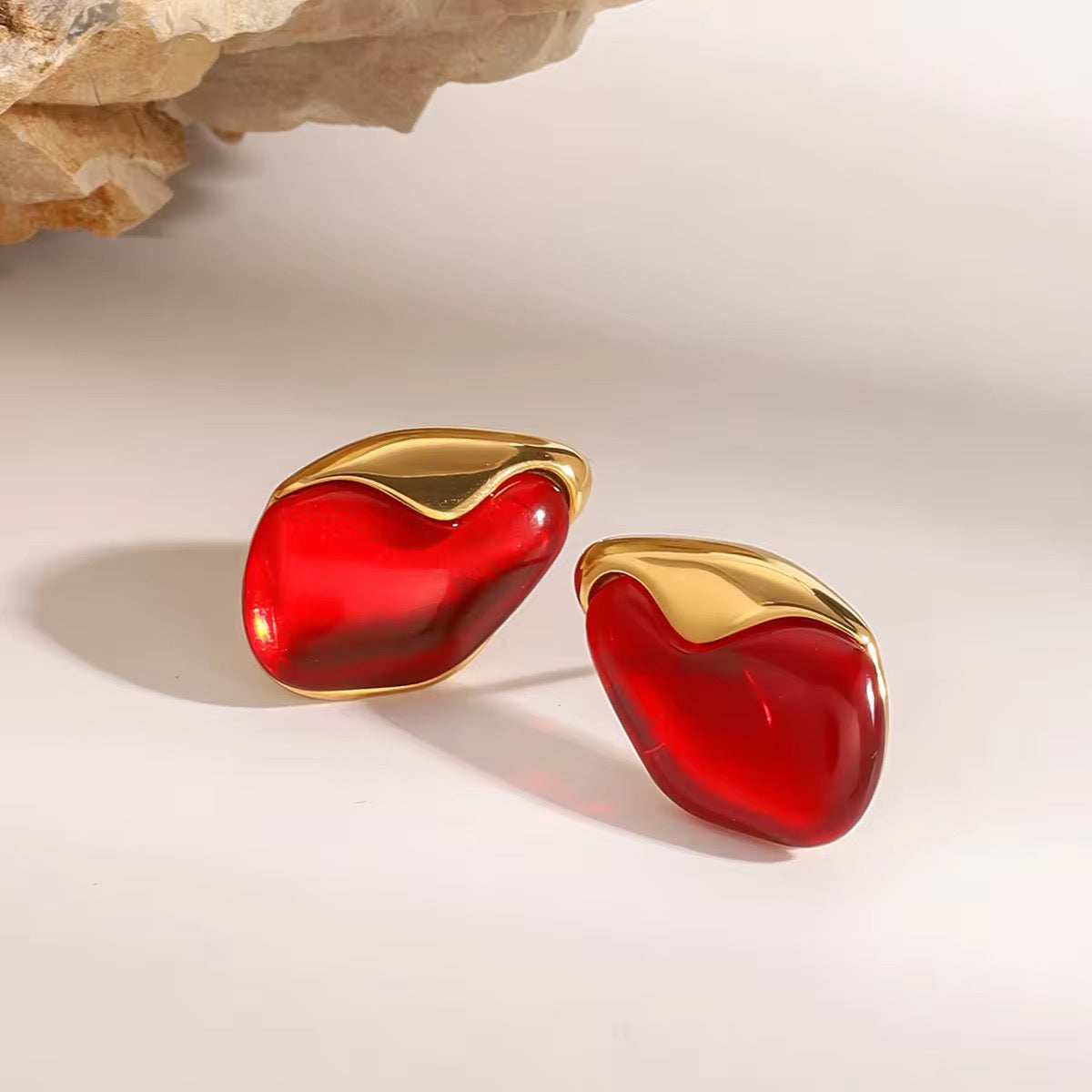 Scarlet Blaze Earrings