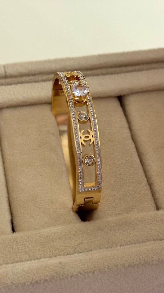 Crystal Empress Bangle ( Small Size-2.4”)