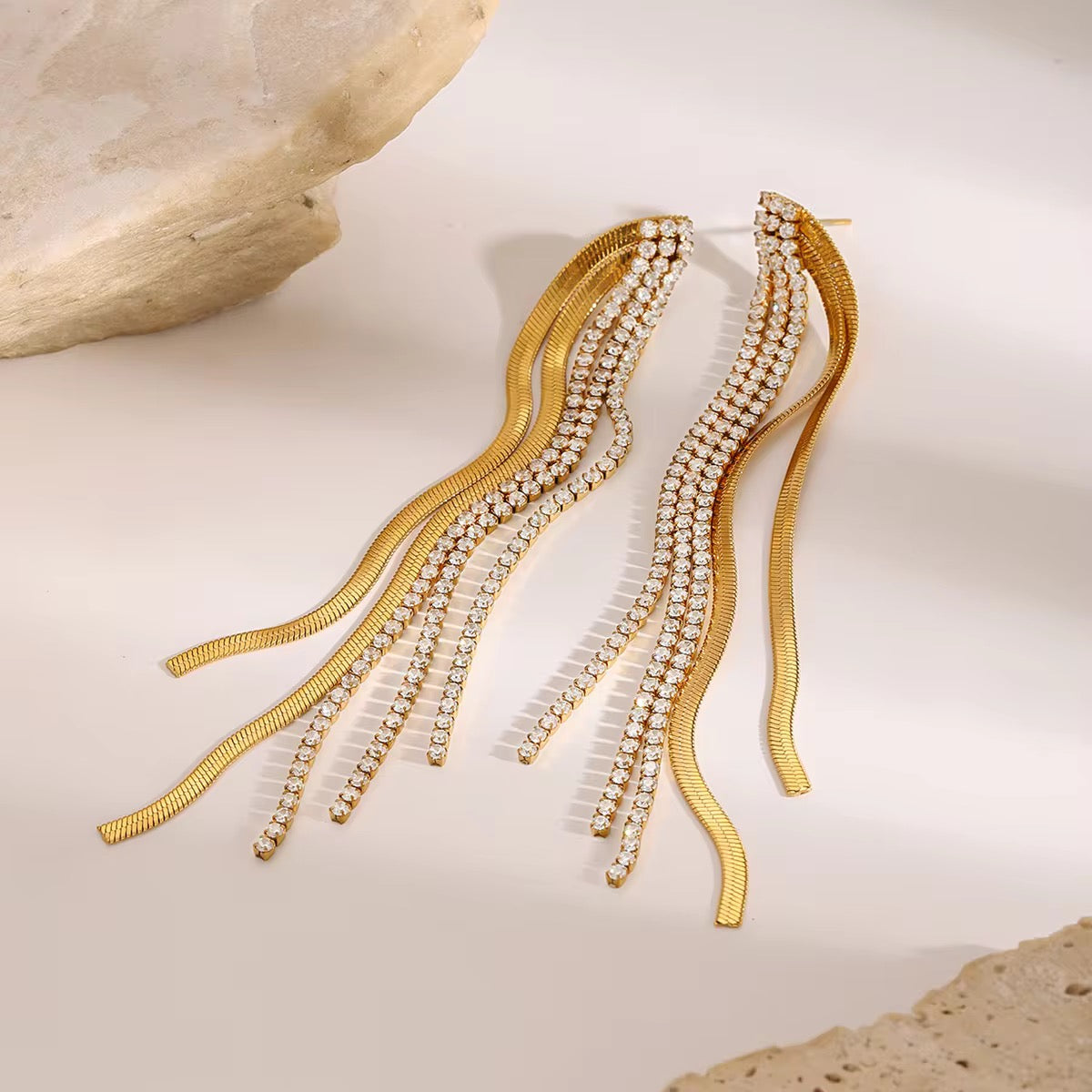 Celeste Drape Earrings