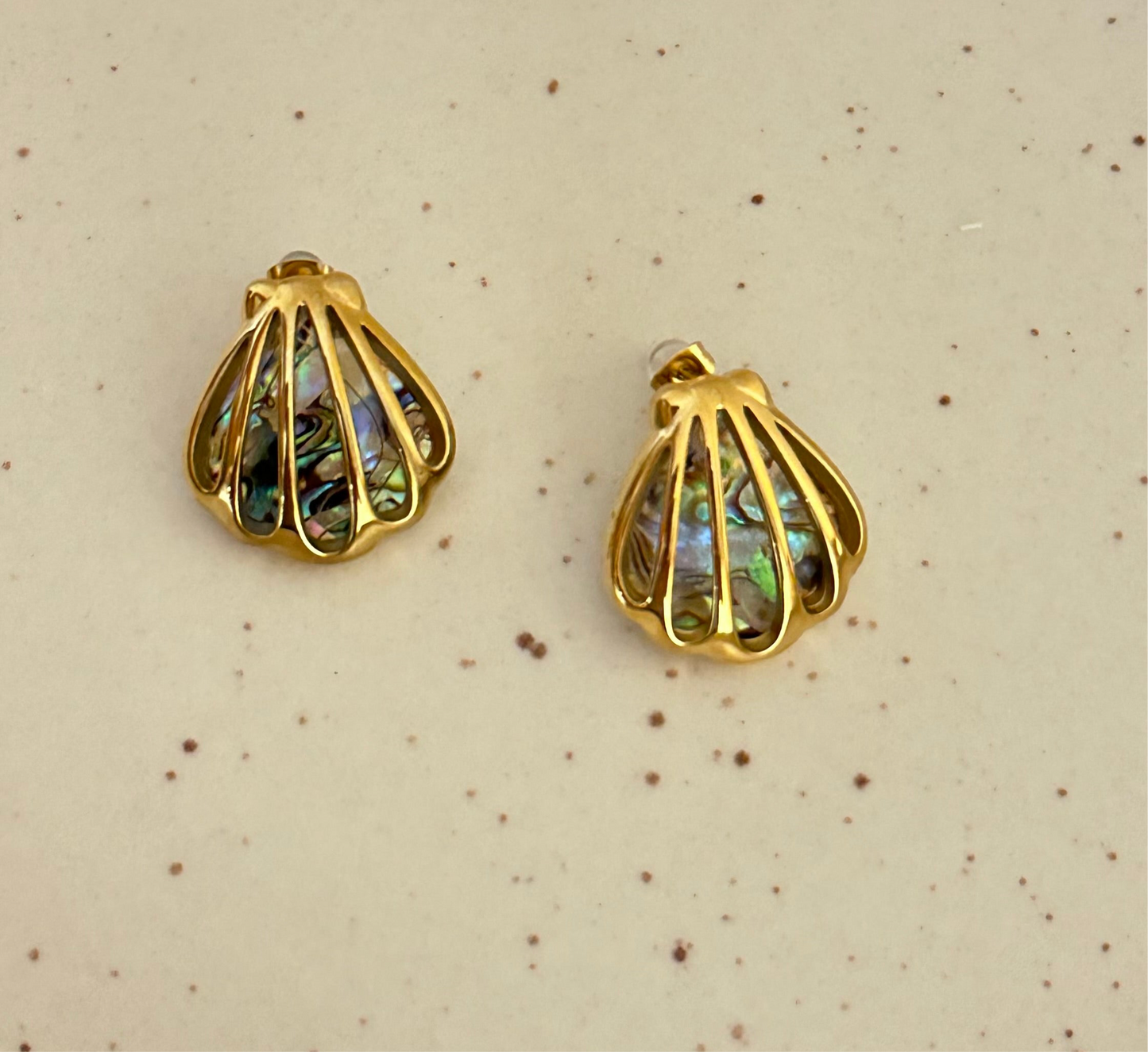 Abalone Shell Studs - PREORDER (Shipped in 30 days)