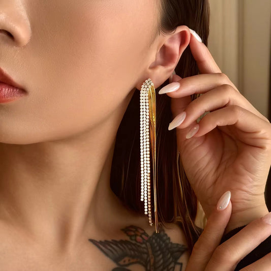 Celeste Drape Earrings