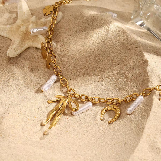 Golden Whimsy Necklace