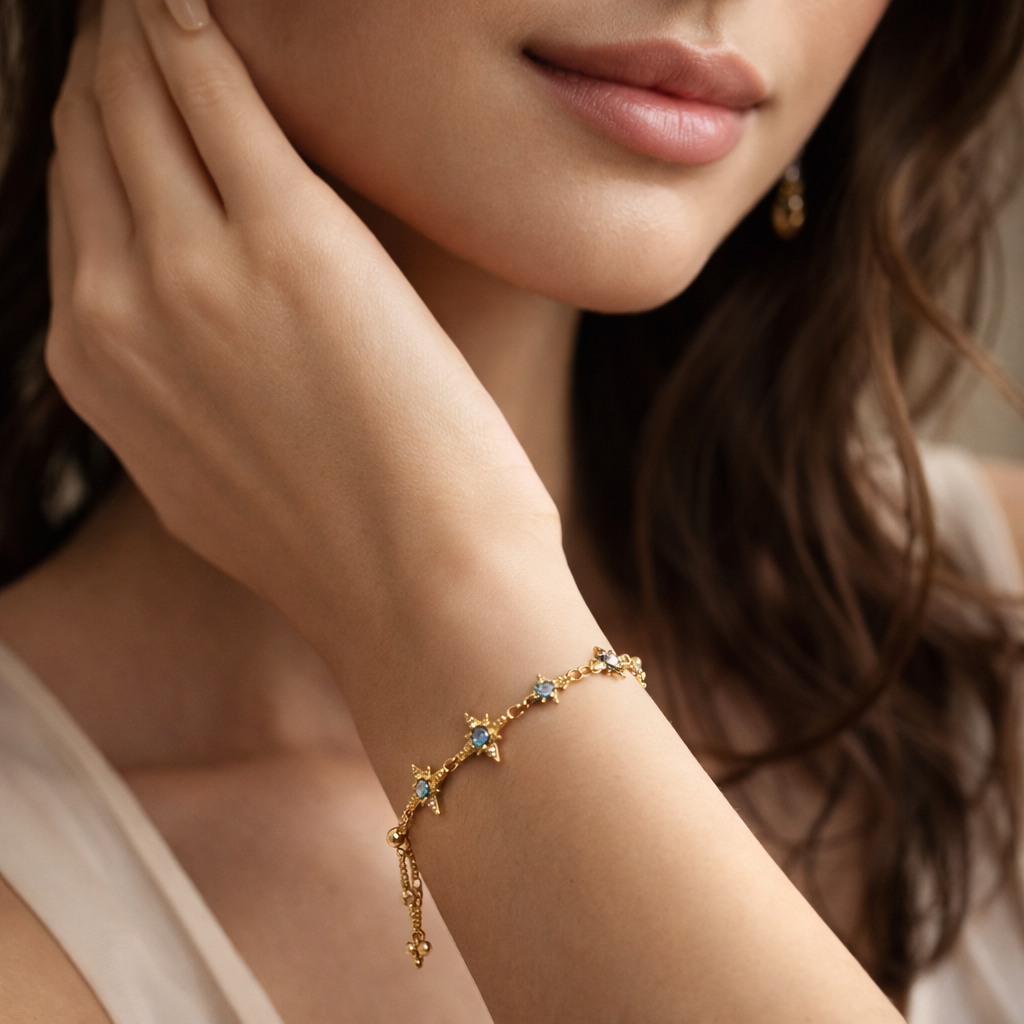 ⭐ Feyre Crescent Bracelet — ACOTAR Collection