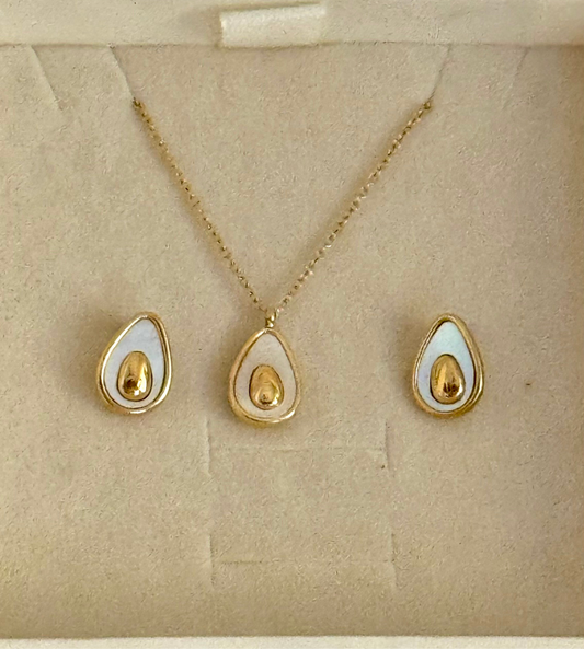 Avacado shell set
