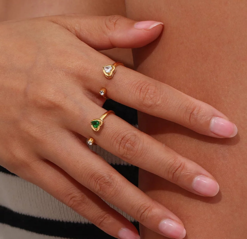 Tessa Heart Ring