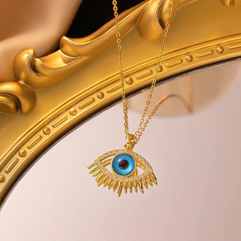 Radiant Evil Eye Necklace