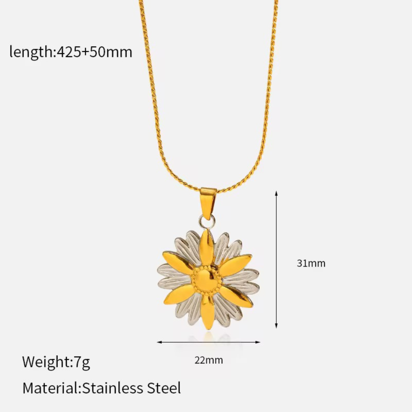 Golden Bloom Necklace