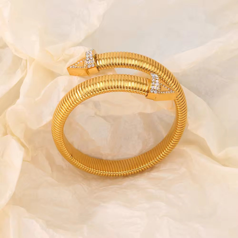 Emma Studded Arrow Necklace