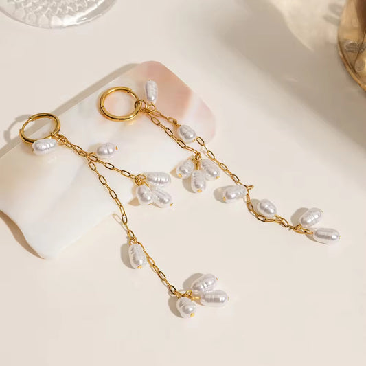 Pearl Fall Earrings