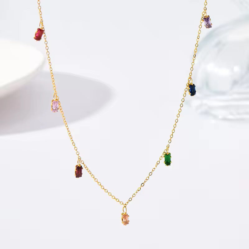 Rainbow Radiance Choker
