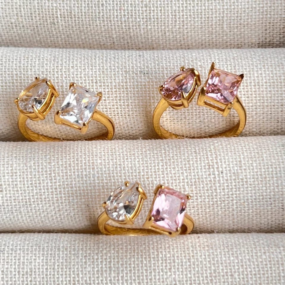 Mademoiselle Ring | 18K Gold-Plated • Waterproof • Anti-Tarnish