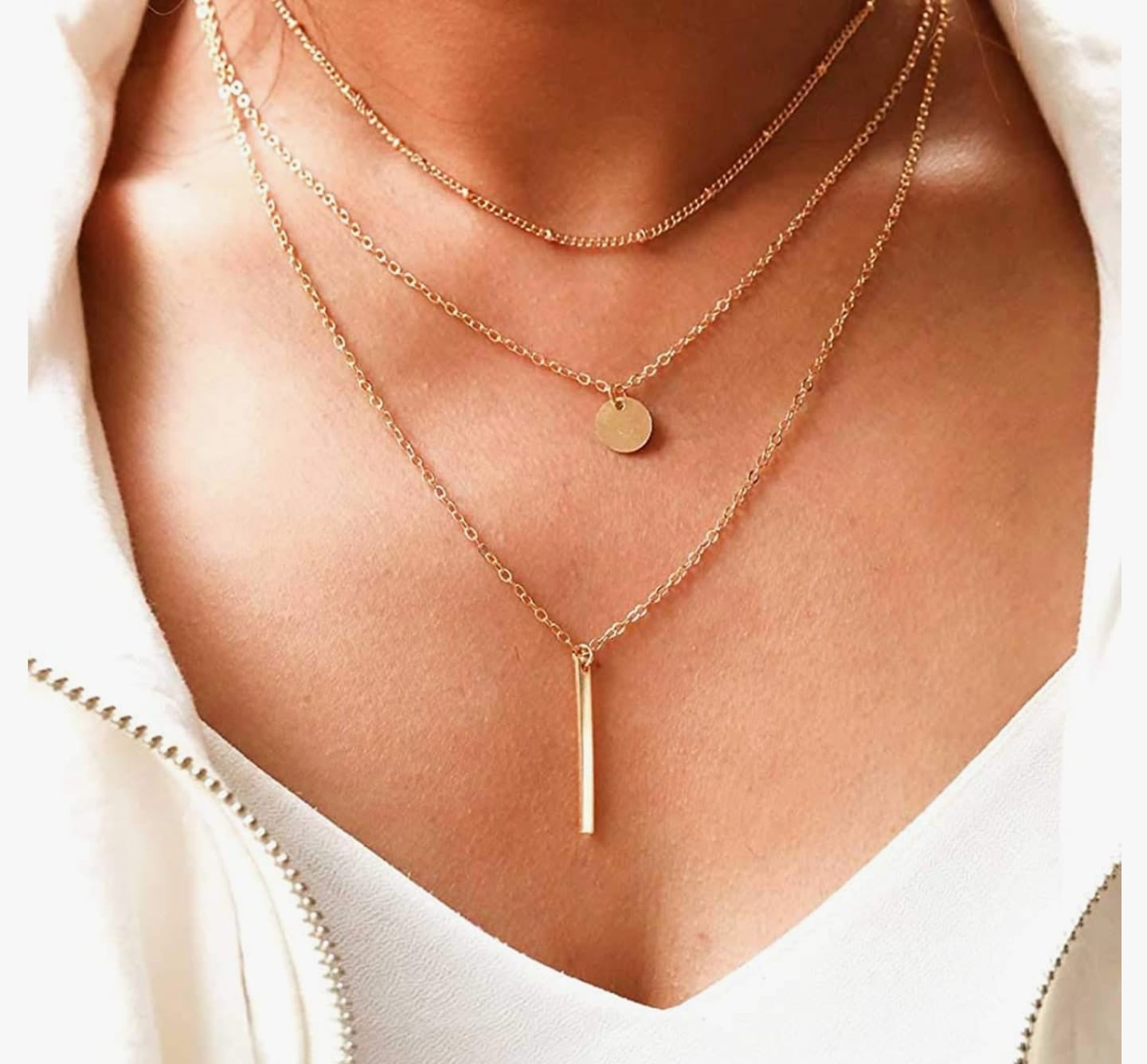 Daisy Three-Tier Necklace