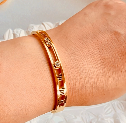 Dominic Roman Numeral Bracelet