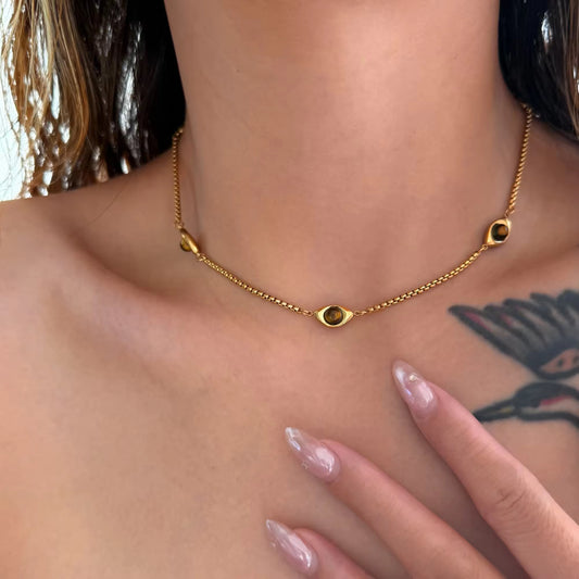 Golden Eye Choker