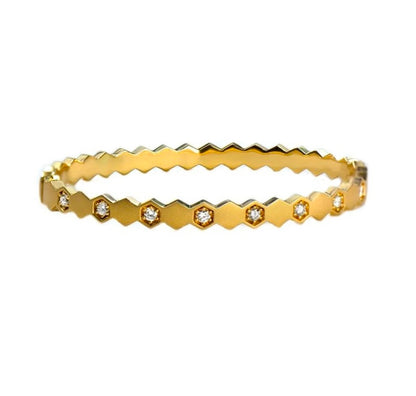 Zircon Hive Bracelet