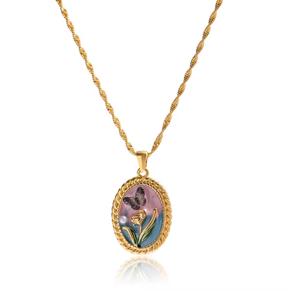 Florentia Necklace | 18K Gold-Plated • Waterproof • Anti-Tarnish