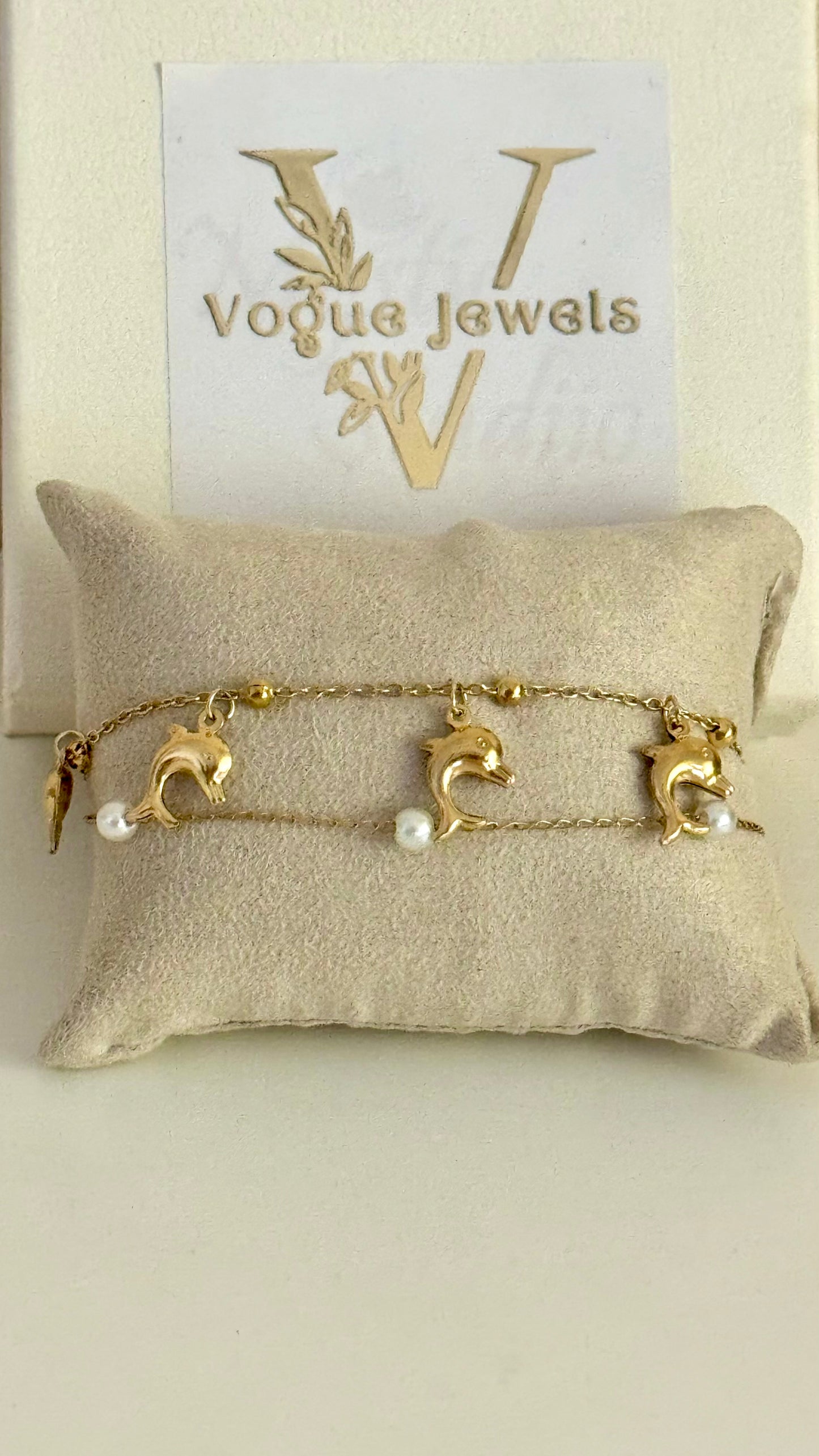 Dolphin Charm Bracelet