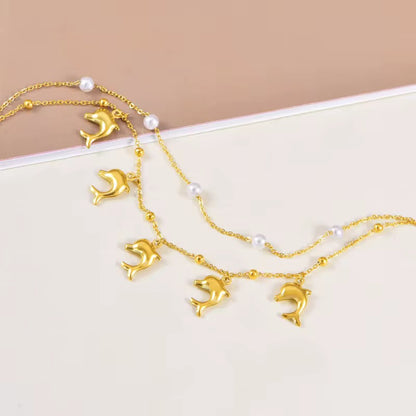 Dolphin Charm Bracelet