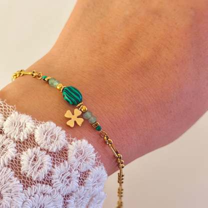 Amara Charm Bracelet | 18K Gold-Plated • Waterproof • Anti-Tarnish