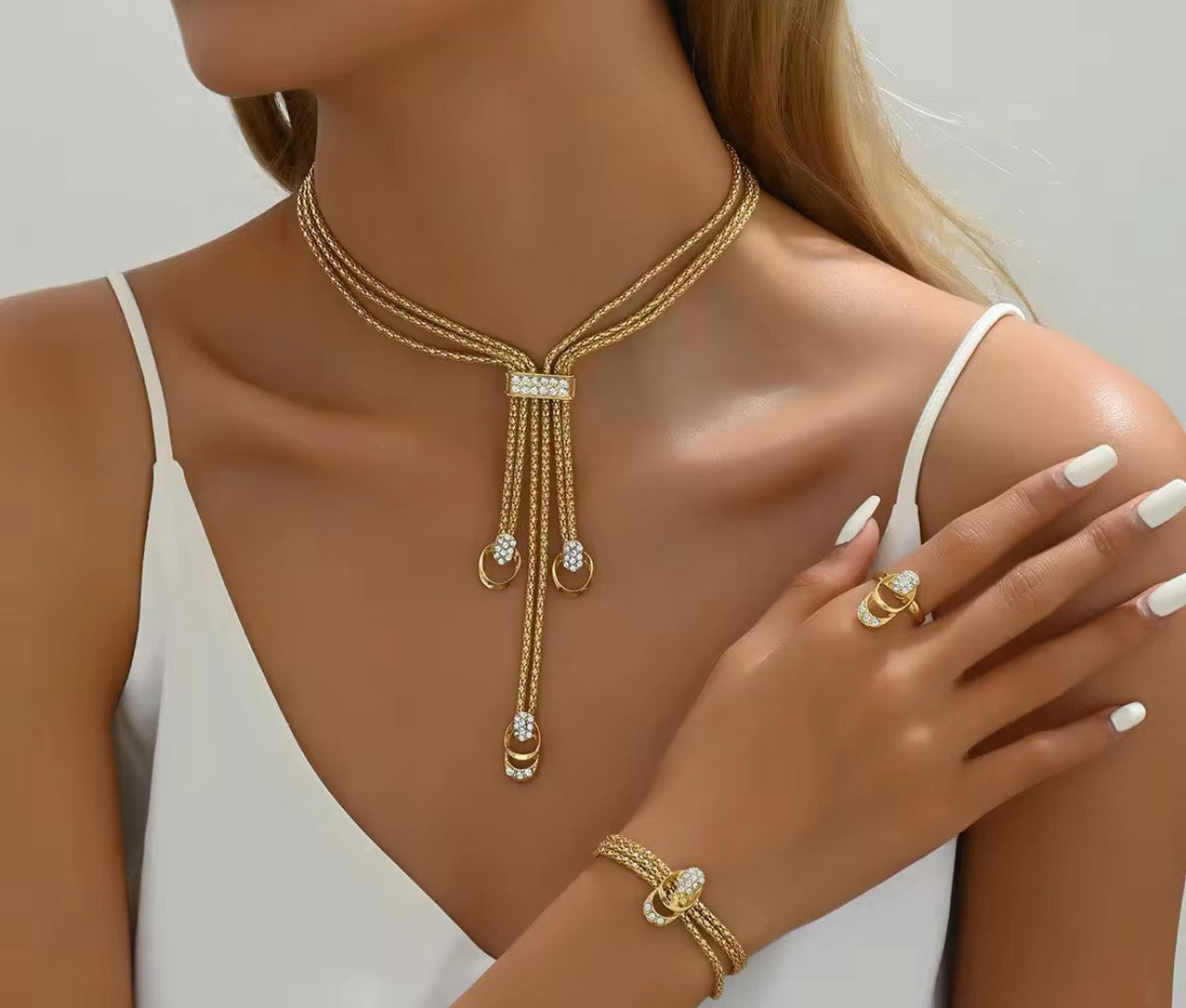 The Empress Gift Set (Necklace & Bracelet)