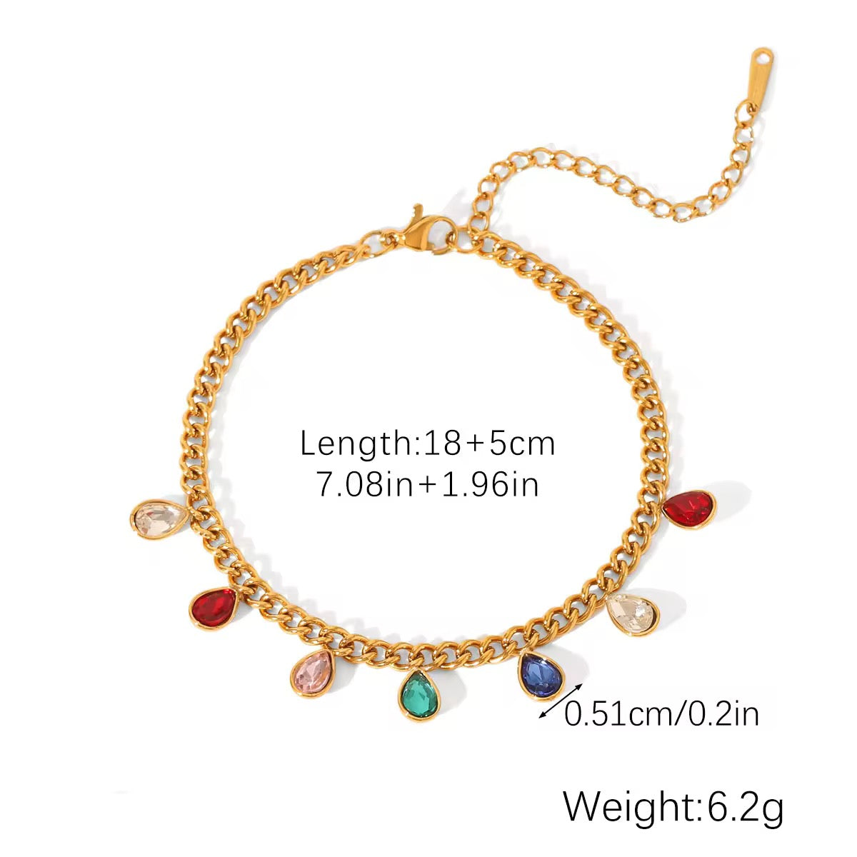 Liora Bracelet | 18K Gold-Plated • Waterproof • Anti-Tarnish