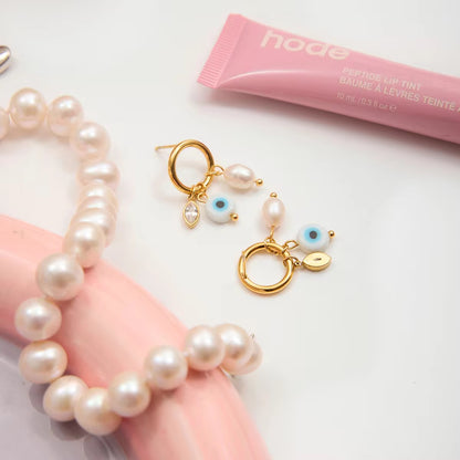 Amulette Hoops | 18K Gold-Plated • Waterproof • Anti-Tarnish