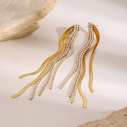 Celeste Drape Earrings