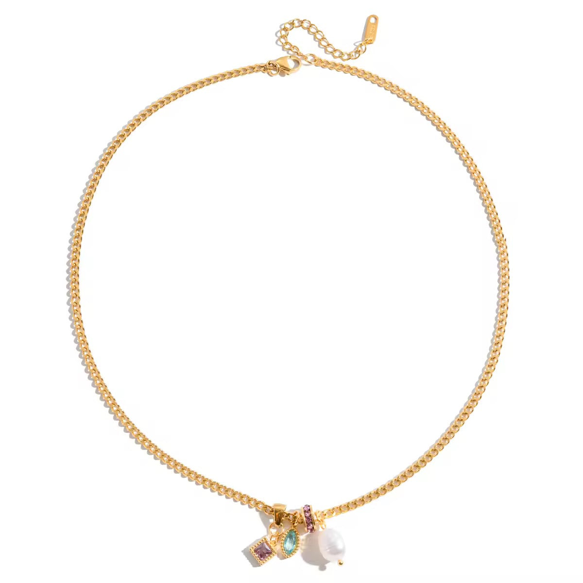Unica Charm Necklace | 18K Gold-Plated • Waterproof • Anti-Tarnish