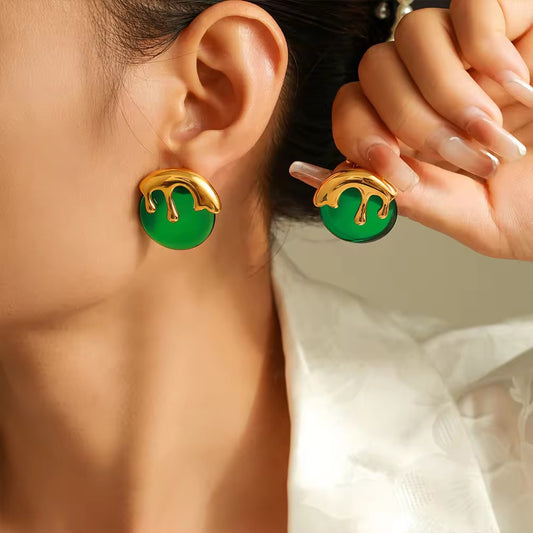 Glaze Drip Earrings