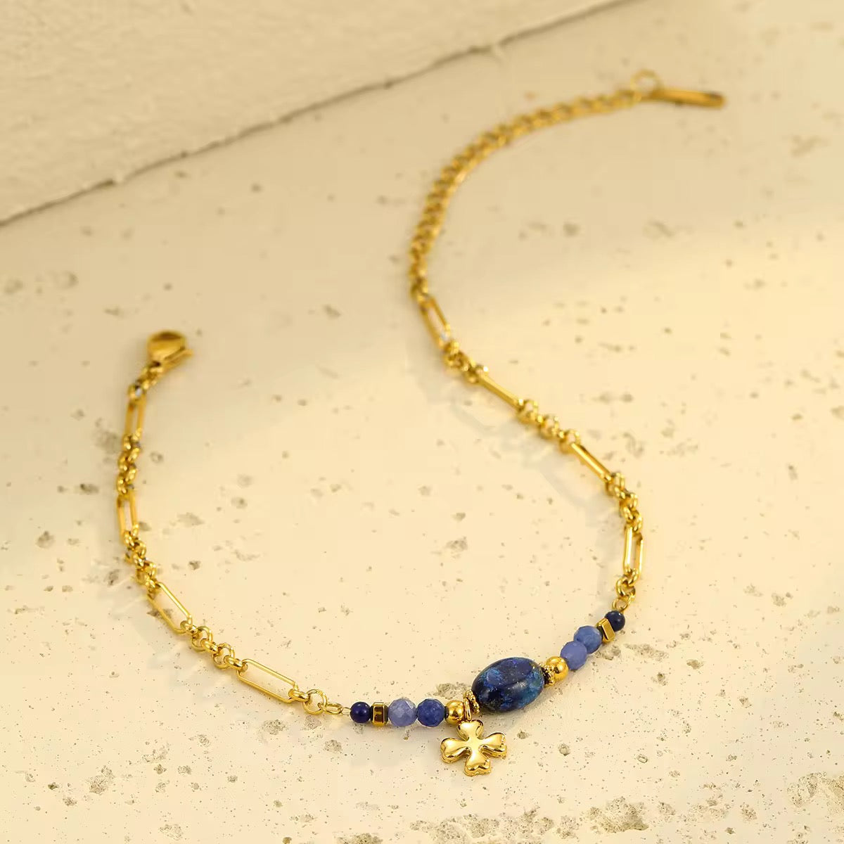 Amara Charm Bracelet | 18K Gold-Plated • Waterproof • Anti-Tarnish