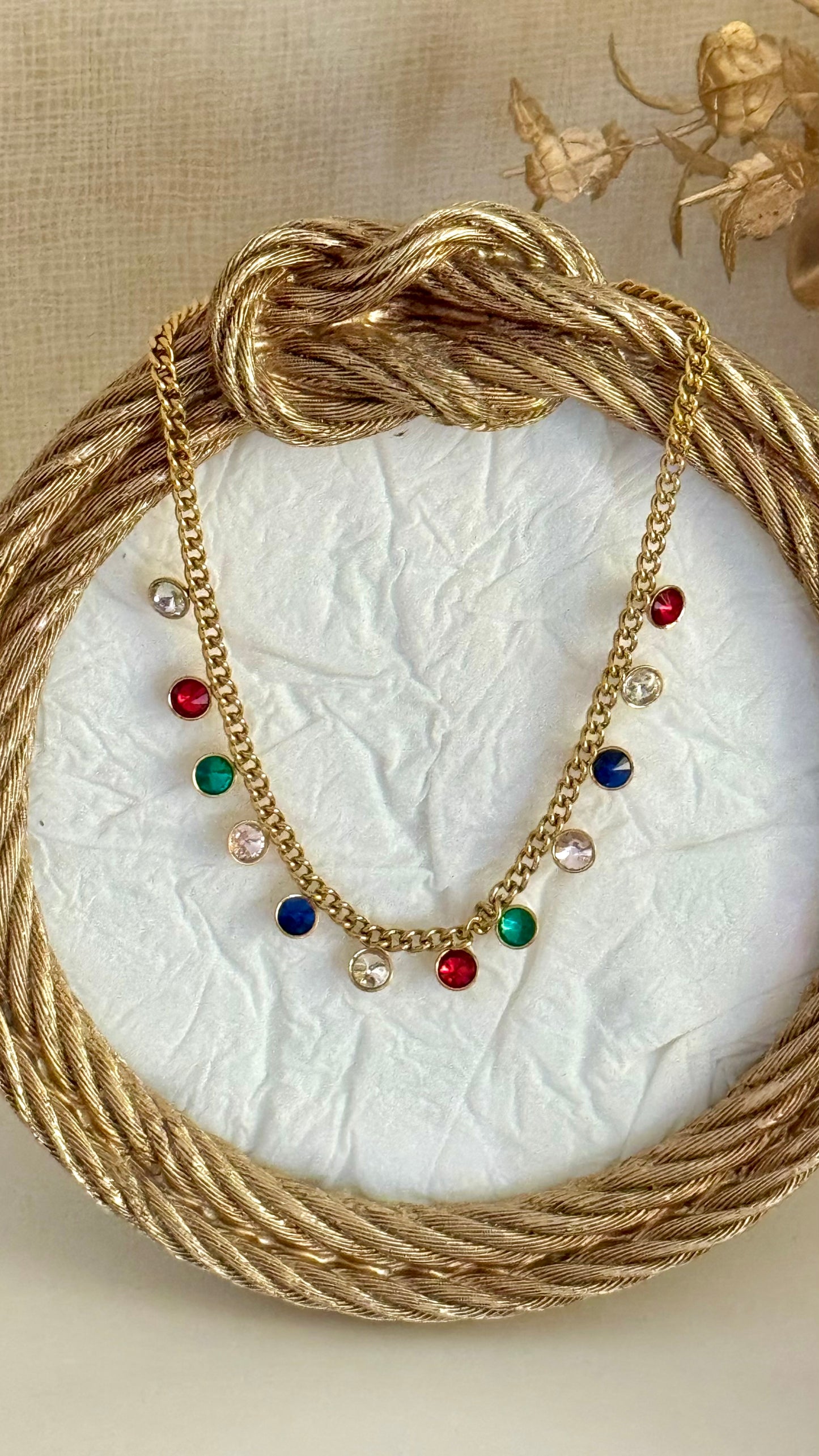 Luster Drop Necklace