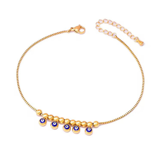 Aegis Anklet | 18K Gold-Plated • Waterproof • Anti-Tarnish