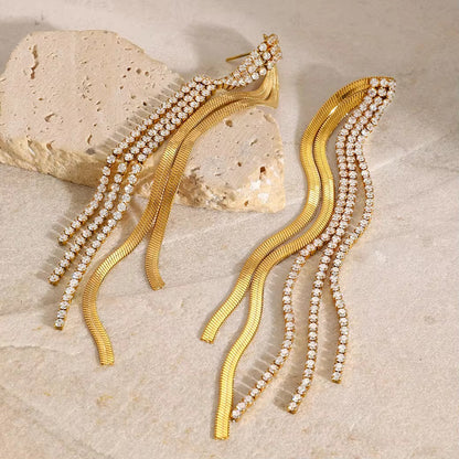 Celeste Drape Earrings