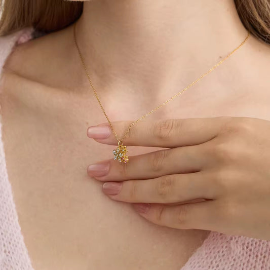 Amoura Charm Necklace | 18K Gold-Plated • Waterproof • Anti-Tarnish