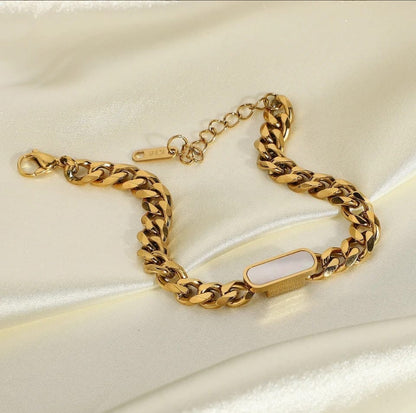 Alayah Thick Chain Bracelet