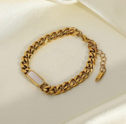 Alayah Thick Chain Bracelet