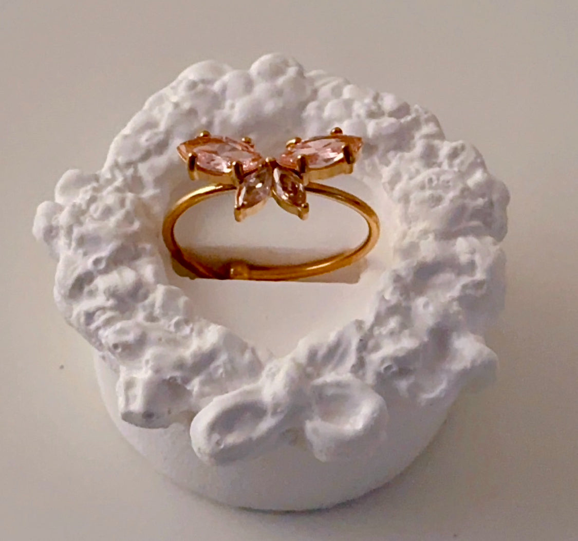 Butterfly Ring Pink