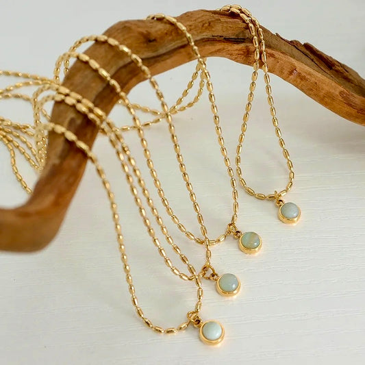 Dainty Dew Drop Necklace