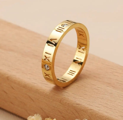 Piper Roman Numeral Ring